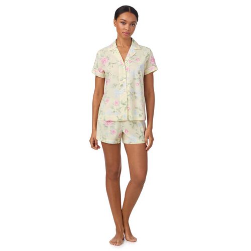 Lauren Ralph Lauren S/S Boxer PJ Set